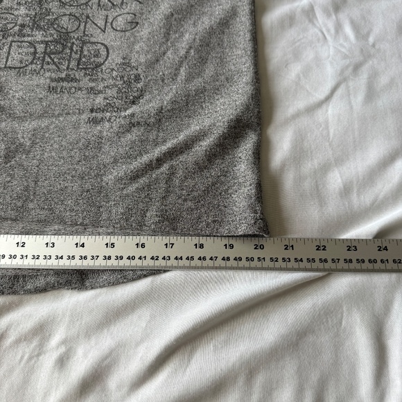 Soyaconcept Women's Short Sleeve T-Shirt Lightweight High/Low Marled Gray‎ M - Picture 10 of 11